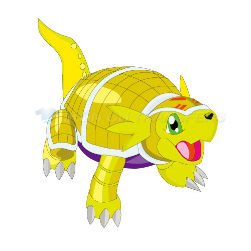 Digital Monsters Iron-on Stickers (Heat Transfers)NO.3536